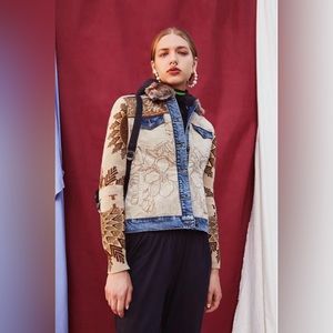 Desigual Corduroy Denim Jacket Eloise, Size XS